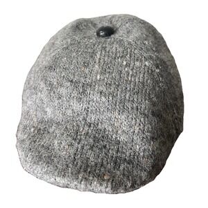 Bailey of Hollywood Men's Flat Hat Size‎ M Knit Polyester Gray Cap